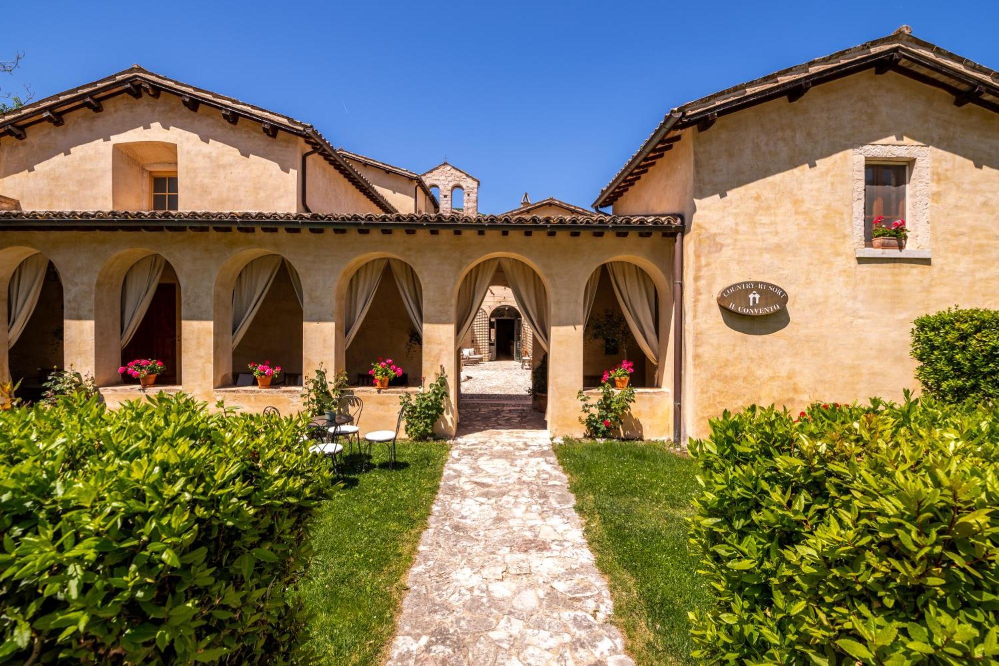 Ex Convento Santa Croce-Country Resort SantʼAnatolia di Narco Zewnętrze zdjęcie